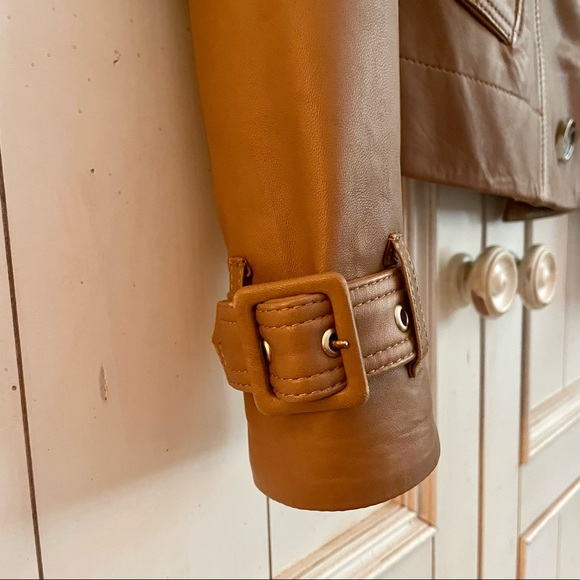 Massimo Dutti Leather Jacket - Picture 3 of 5